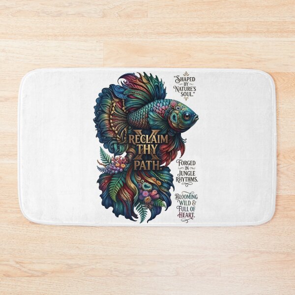 Item preview, Betta Fish Reclaim Thy Path Aquatic Streetwear designed and sold by Sovereign Supply Co..