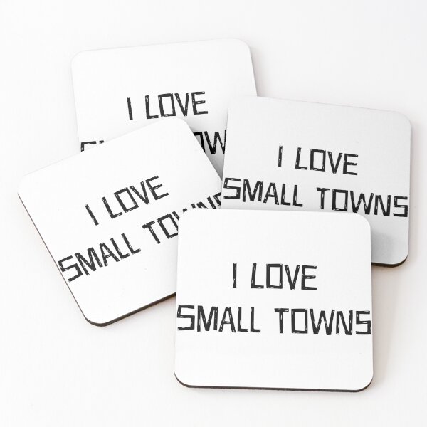 Item preview, I LOVE SMALL TOWNS designed and sold by binmaster3000.