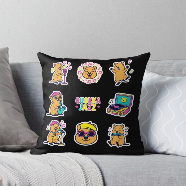 Item preview, Quokka Jazz - Music Pet Sticker Pack - Tee - Light Version designed and sold by RedStreamStudio.