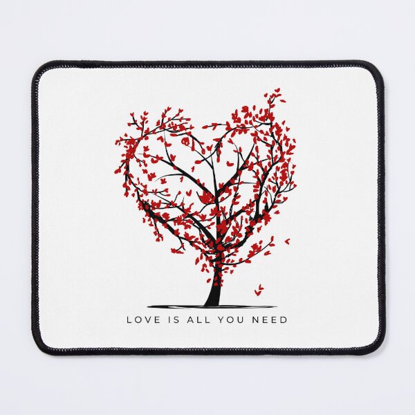 Item preview, Love Is All You Need — Romantic Quote Design — Love Gift — Inspirational Design — Positive Vibes Design designed and sold by CalculatedChaos.