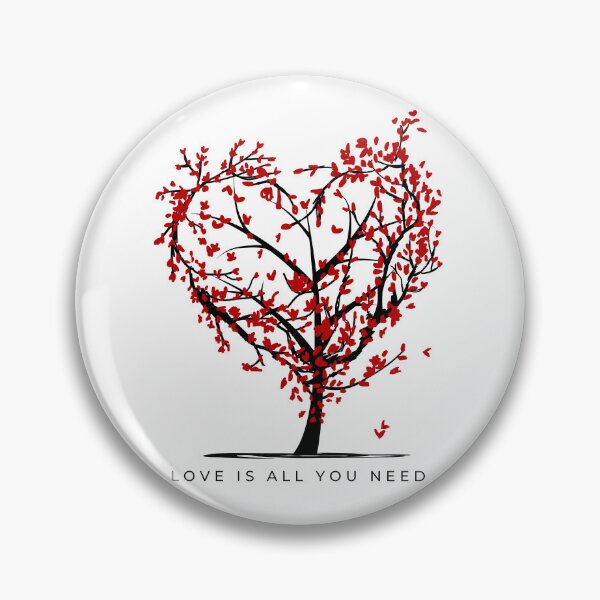 Item preview, Love Is All You Need — Romantic Quote Design — Love Gift — Inspirational Design — Positive Vibes Design designed and sold by CalculatedChaos.