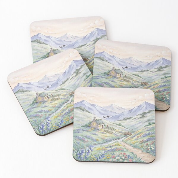 Item preview, A house in the lower reaches of the blue mountains. designed and sold by elegantpaterns.