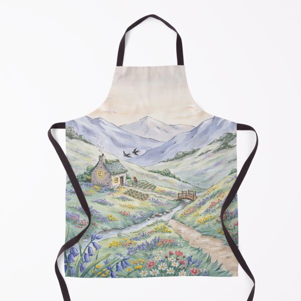 Item preview, A house in the lower reaches of the blue mountains. designed and sold by elegantpaterns.