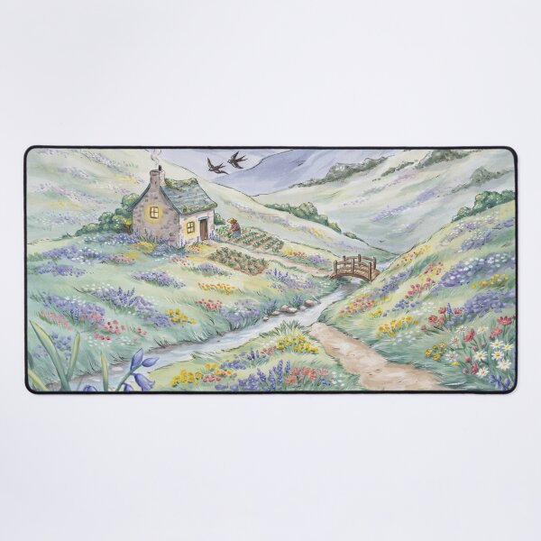 Item preview, A house in the lower reaches of the blue mountains. designed and sold by elegantpaterns.