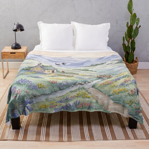 Item preview, A house in the lower reaches of the blue mountains. designed and sold by elegantpaterns.