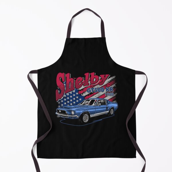 Item preview, Shelby GT500 KR 1968 American Muscle Car Vintage Patriotic Illustration designed and sold by RAS-77.