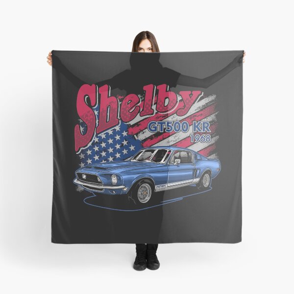 Item preview, Shelby GT500 KR 1968 American Muscle Car Vintage Patriotic Illustration designed and sold by RAS-77.