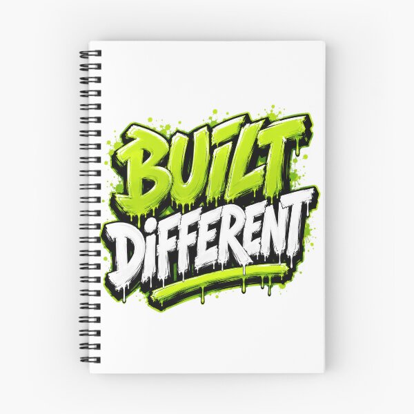 Item preview, Built Different Ambition Mindset Motivation Quote designed and sold by the-dovlat.