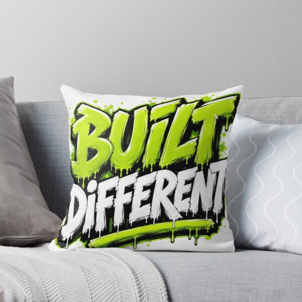 Item preview, Built Different Ambition Mindset Motivation Quote designed and sold by the-dovlat.