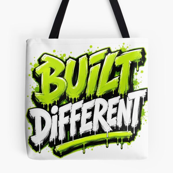 Item preview, Built Different Ambition Mindset Motivation Quote designed and sold by the-dovlat.