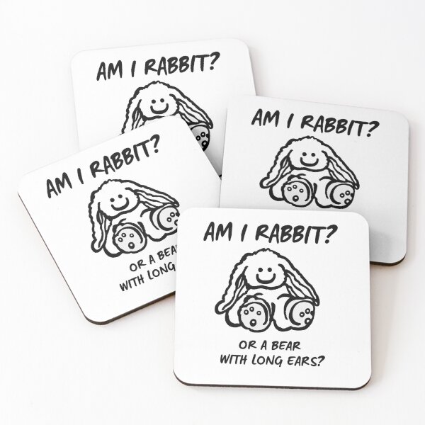 Item preview, Am I Rabbit? Or A Bear With Long Ears? | K-Pop Boy Group Inspired Cute Design. designed and sold by K-Fashion Hub.