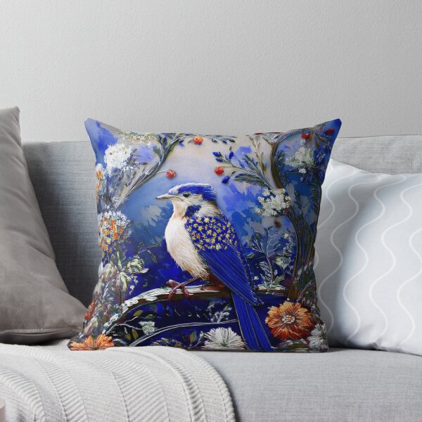 Item preview, Delft Blue Bird designed and sold by Blijjet Creative Studio.