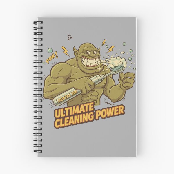 Item preview, Orc And Toothbrush designed and sold by NerdCaveArt.