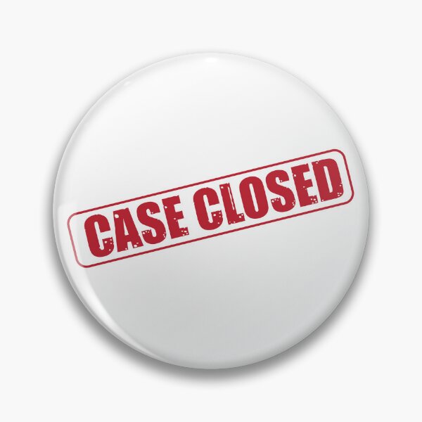 Item preview, Case Closed Bold Lawyer Quote designed and sold by Handyharshiya.
