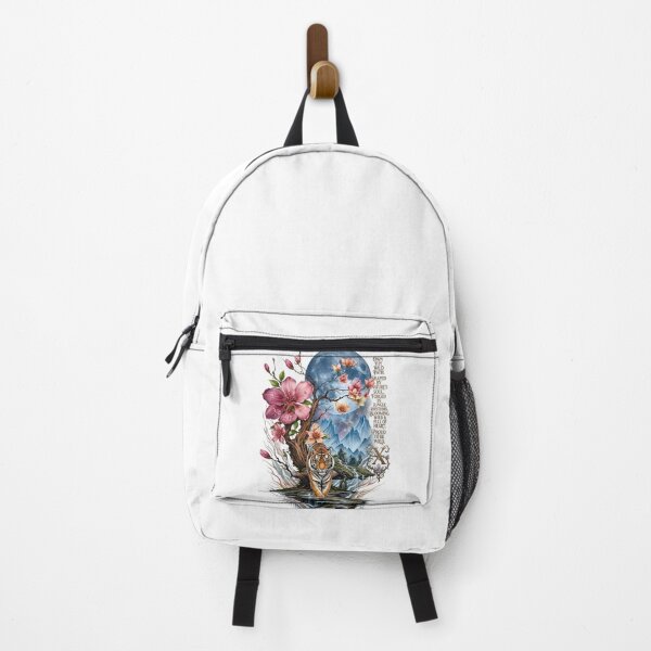 Item preview, Tiger Moon Blossom Fantasy Wild Nature designed and sold by Sovereign Supply Co..