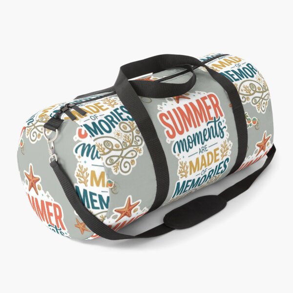 Item preview, Summer Moments Are Made Of Memories Sticker - Retro Beach Typography Design designed and sold by zakman02.