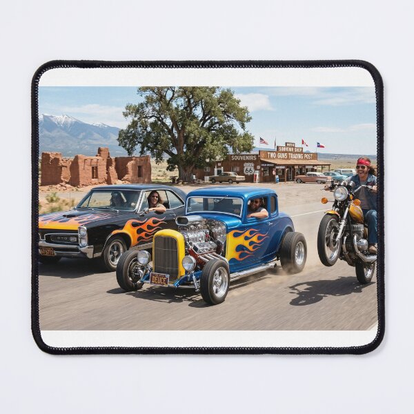 Item preview, Route 66 Flame Riders 1972 designed and sold by VERYOLDROAD BY AXTON BROWNING .