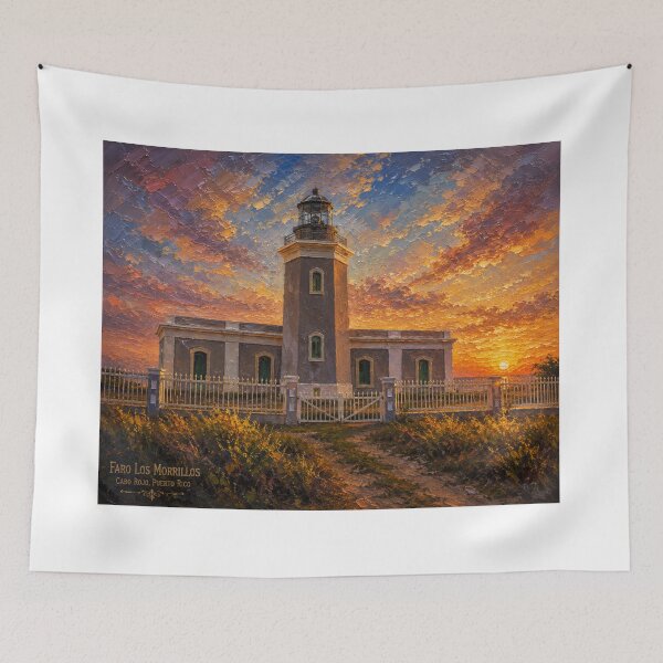 Item preview, Faro Los Morrillos at Sunset – Cabo Rojo, Puerto Rico designed and sold by ITSimagination.