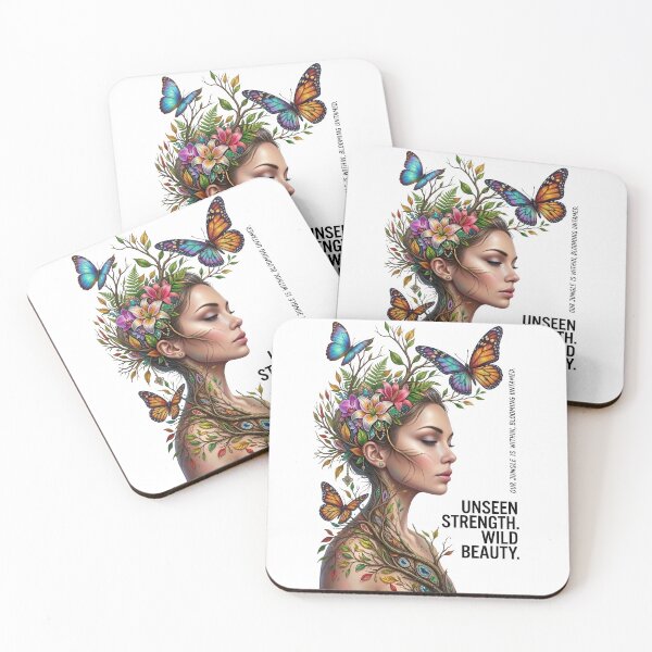 Item preview, Nature Goddess Floral Butterfly Boho Aesthetic designed and sold by Sovereign Supply Co..