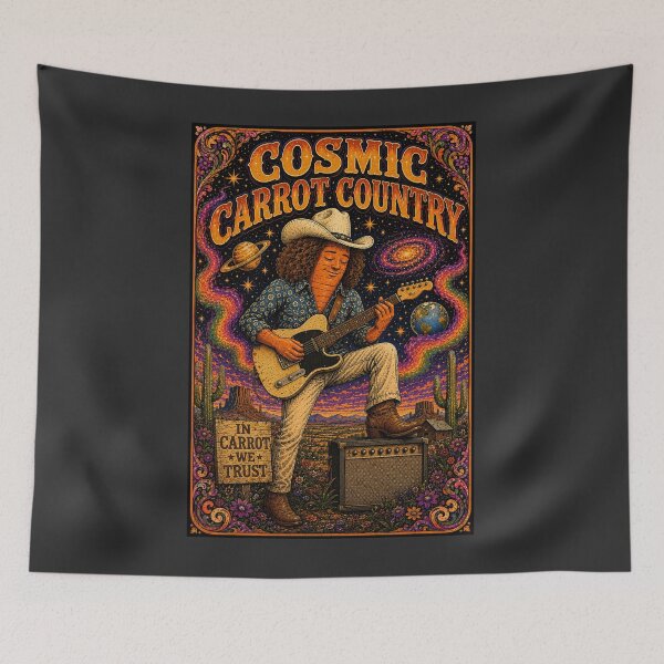 Item preview, Crooning Cowboy Carrot designed and sold by Cosmic-Chloe.