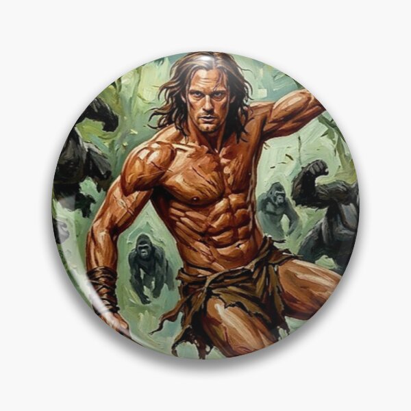 Item preview, Lord of the Jungle – Tarzan Fine Art Print designed and sold by Art's Diner.