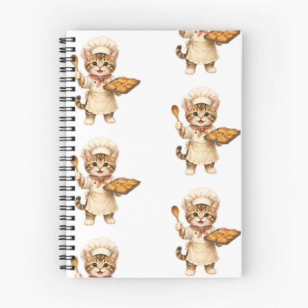 Item preview, Cute Kitten Baker Sticker designed and sold by DonnaByPT.