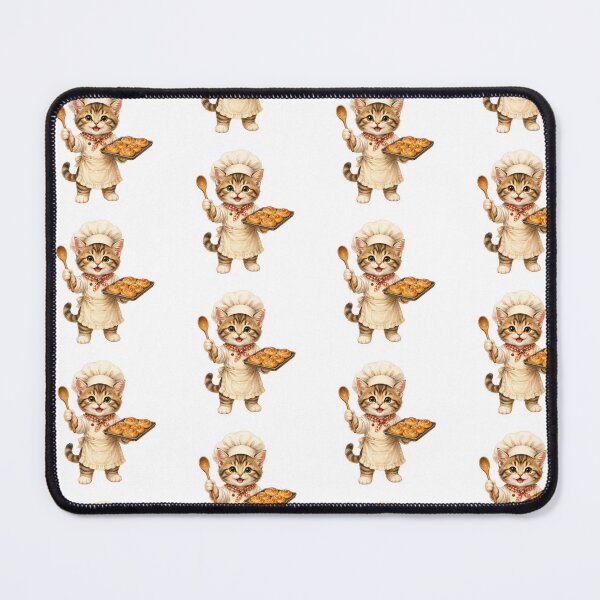 Item preview, Cute Kitten Baker Sticker designed and sold by DonnaByPT.