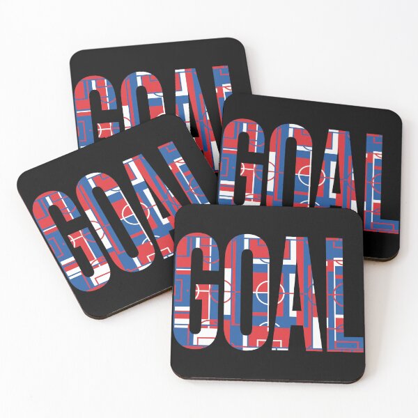 Item preview, Goal Soccer Field Tactical Pattern Bold Block Typography designed and sold by TeNovaStudio ⭐⭐⭐⭐⭐.