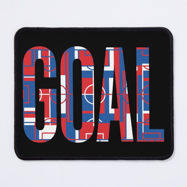 Item preview, Goal Soccer Field Tactical Pattern Bold Block Typography designed and sold by TeNovaStudio.