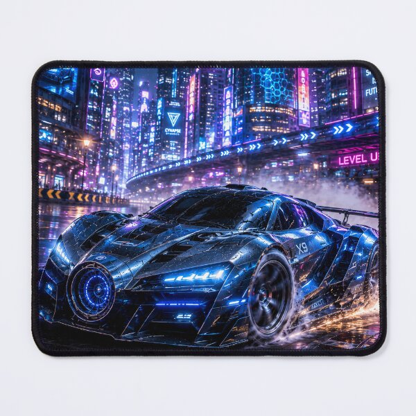Item preview, Neon Velocity X9 – Cyberpunk Hypercar Drift designed and sold by GARAPROMOCIONES.