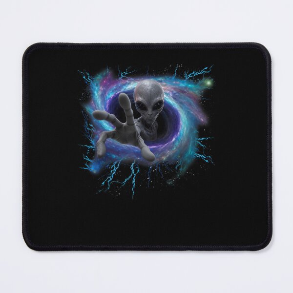 Item preview, Alien Reaching From Black Hole Cosmic Portal Sci Fi Galaxy designed and sold by Mind-Drift.