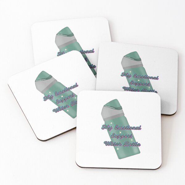 Item preview, My Emotional Support Water Bottle (Green) designed and sold by Nomadic Heart.