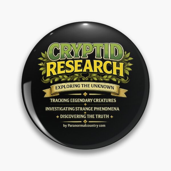 Item preview, Cryptid Research designed and sold by ParanormalCount.