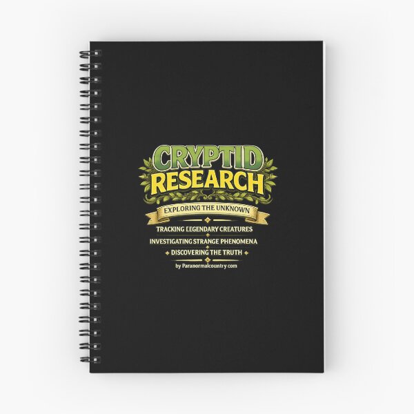 Item preview, Cryptid Research designed and sold by ParanormalCount.