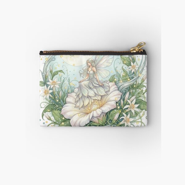 Item preview, Moonpetal Fairy Haven – Enchanted Watercolor Moon Garden Illustration designed and sold by Dream Bloom Gallery.