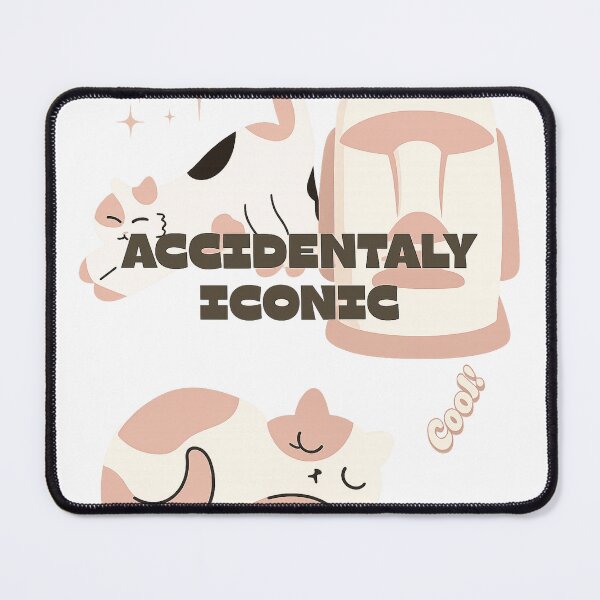 Item preview, Accidentally Iconic – Cute Cat Lover Aesthetic Design designed and sold by ravenRM.
