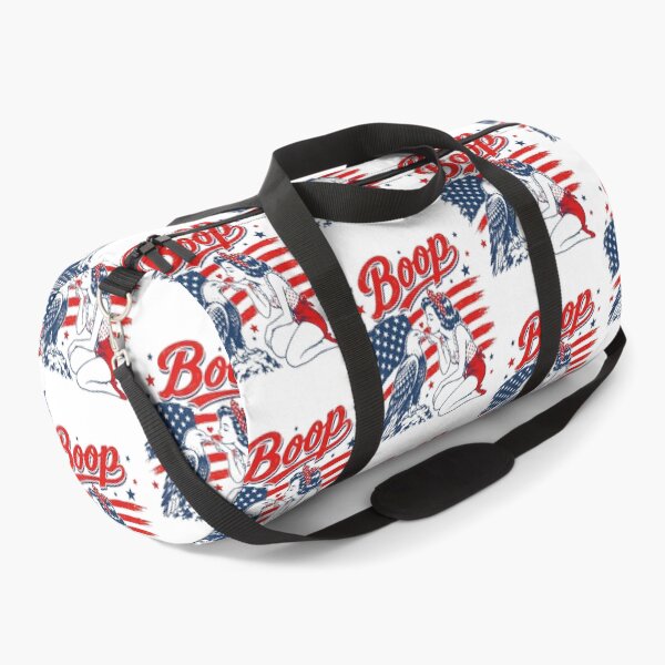 Item preview, Boop Patriotic Pinup Girl Bald Eagle 4th of July American Flag designed and sold by Mind-Drift.