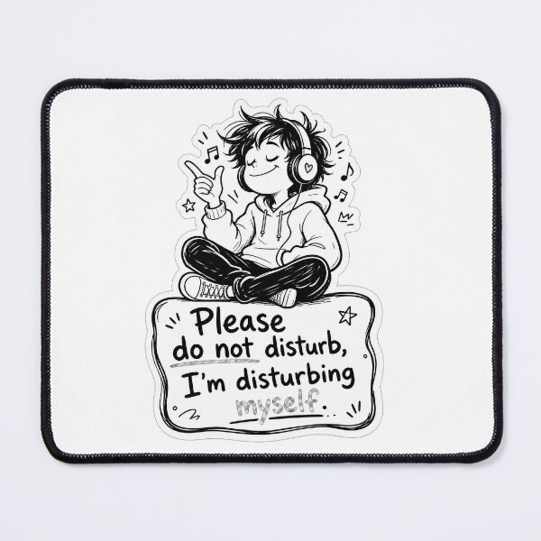 Item preview, Please Do Not Disturb I'm Disturbing Myself designed and sold by Studio Cozy.