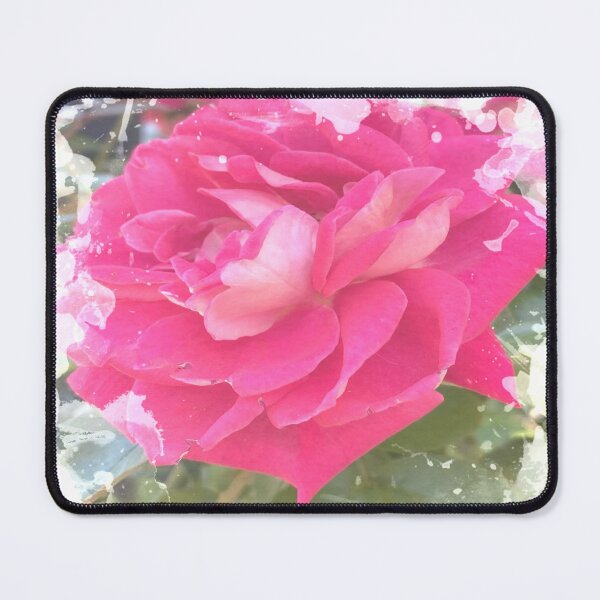 Item preview, Romantic Pink Rose Watercolor Vignette Digital Art designed and sold by BalkanBloom.