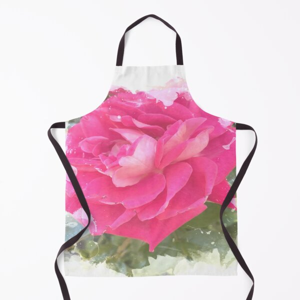 Item preview, Romantic Pink Rose Watercolor Vignette Digital Art designed and sold by BalkanBloom.