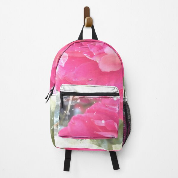 Item preview, Romantic Pink Rose Watercolor Vignette Digital Art designed and sold by BalkanBloom.