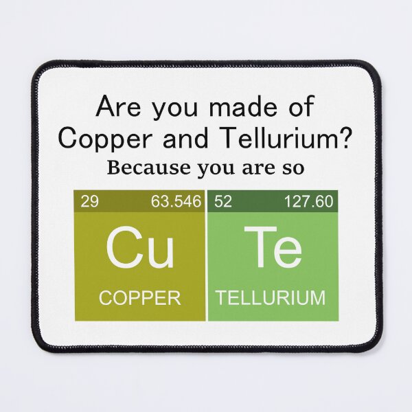 Item preview, CuTe Periodic Table Science Pun designed and sold by p-Phictures4.