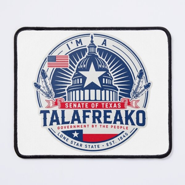 Item preview, I'm A Talafreako: Texas Senate Patriotic Sticker & Tee designed and sold by MerchlyMike.