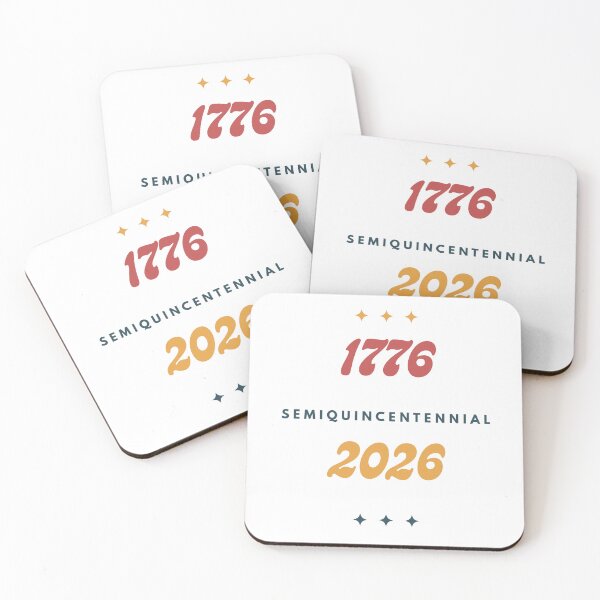 Item preview, Retro 1776 2026 Semiquincentennial Patriotic USA 250 Years designed and sold by PatrioticPrints250.