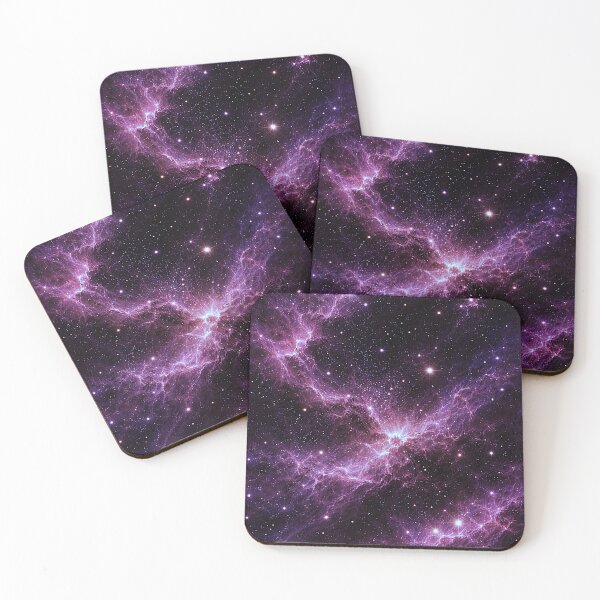 Item preview, Purple Nebula Galaxy Space Art | Cosmic Aesthetic Celestial Star Field Design designed and sold by MysticPurpleHue.