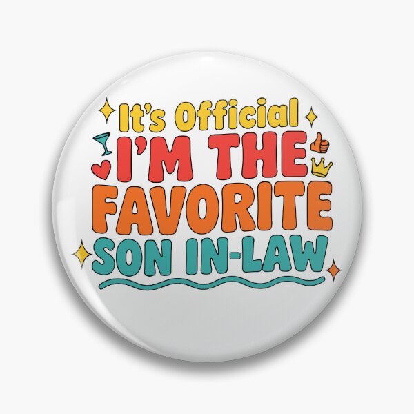 Item preview, It's Official I'm The Favorite Son In Law Funny Husband designed and sold by SuperFashion.