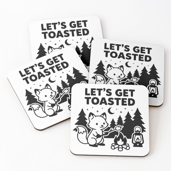 Item preview, Let's Get Toasted designed and sold by FloraliteCo.