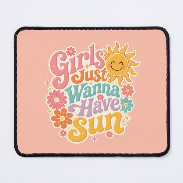 Item preview, Girls Just Wanna Have Sun – Cheerful Summer Vibes designed and sold by ABLAT_CREATIONS.