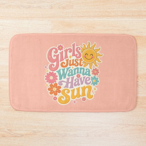 Item preview, Girls Just Wanna Have Sun – Cheerful Summer Vibes designed and sold by ABLAT-CREATIONS.