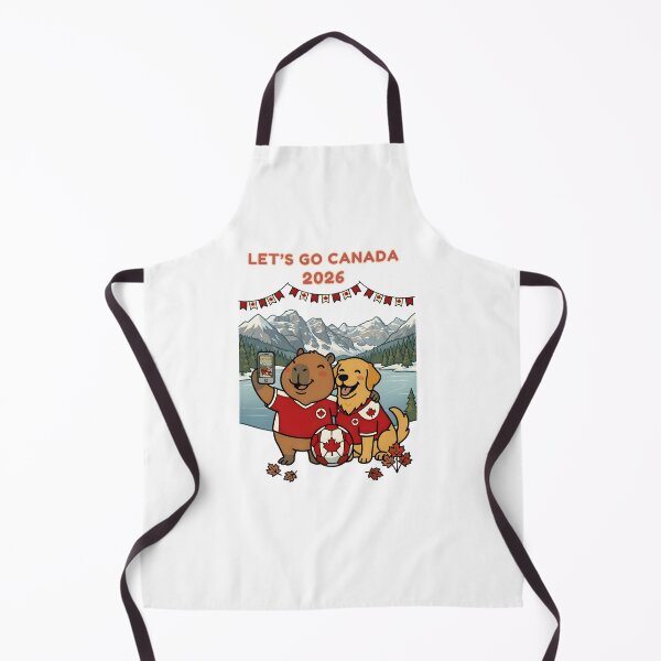 Item preview, Capybara and Dog Canada Soccer Rocky Mountain Fan Gift designed and sold by laughingshirts.
